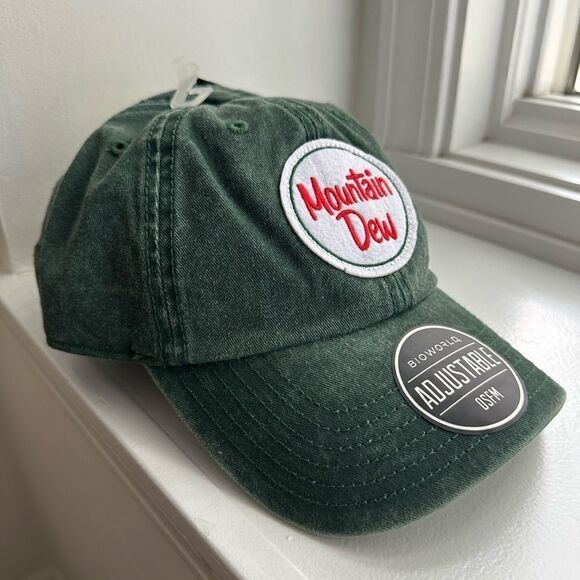 NWT Mountain Dew Baseball Cap, One size - Picture 1 of 6